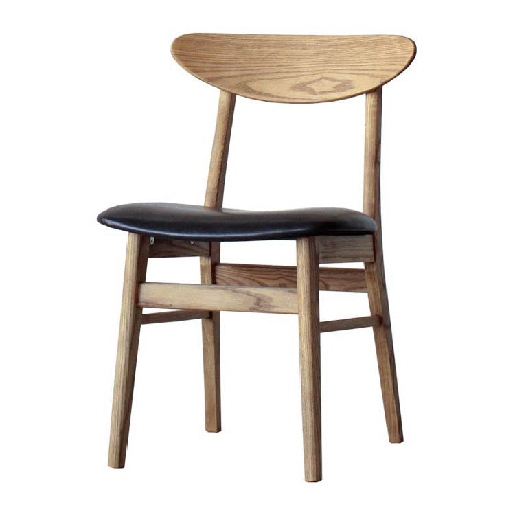 マーク ダイニングチェア 木色ライトブラウン