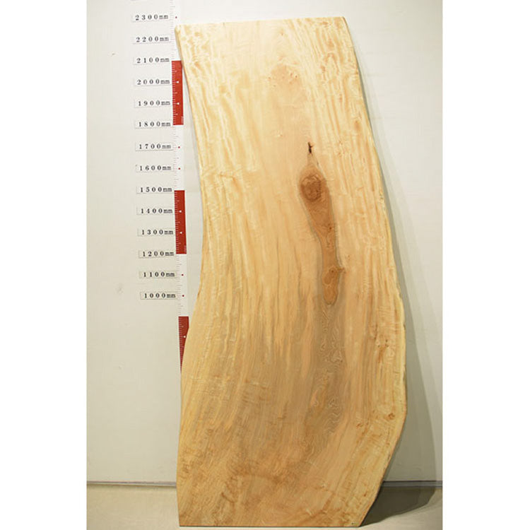 一枚板　トチ(杢)　CN-C1003-2812　(W225cm)　ダイニングテーブル