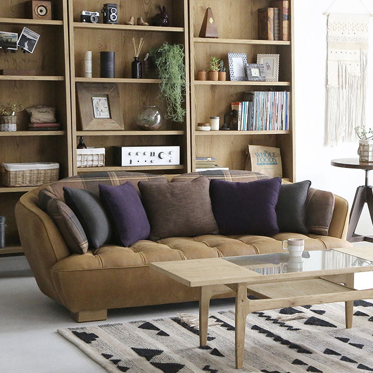 オピアムソファ 3人掛け L-1キャメル