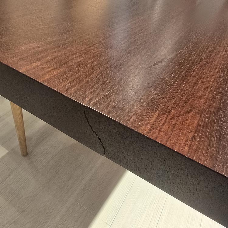 一枚板　パドック　596-2/2-24-1　(W200cm)　アウトレット品　ダイニングテーブル