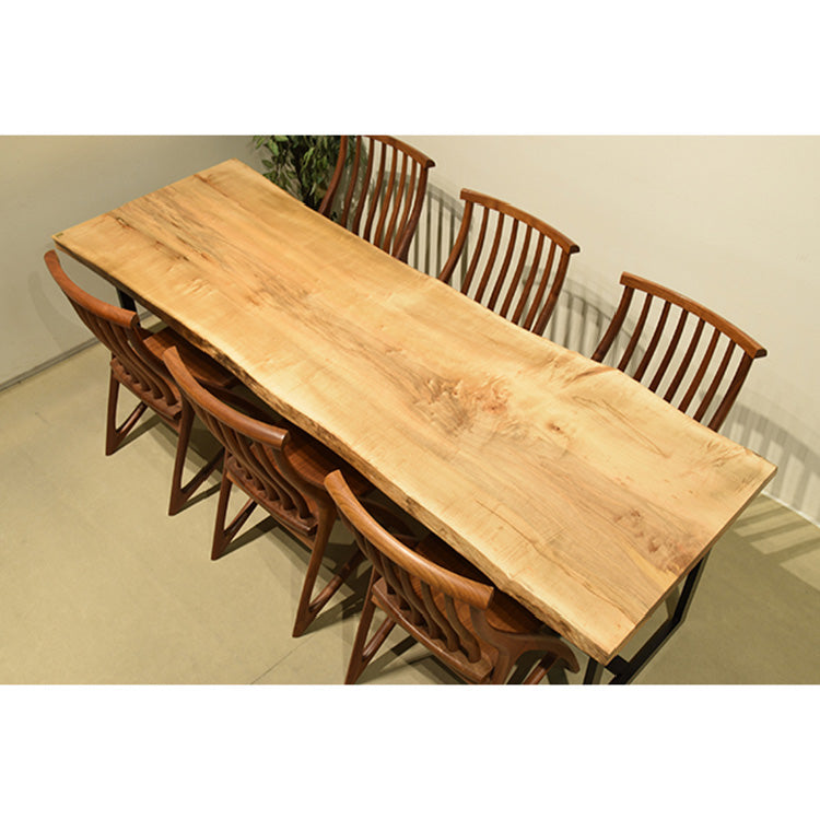 【SOLD OUT】一枚板　メープル　CN-34-2-2905　(W250cm)　ダイニングテーブル