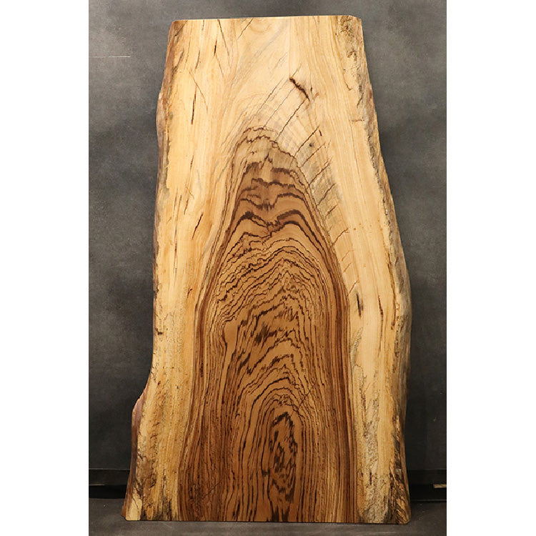 一枚板　ゼブラウッド　WM-7-1/2-2-2　(W160cm)　ダイニングテーブル