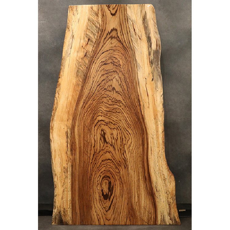 一枚板　ゼブラウッド　WM-7-1/2-2-2　(W160cm)　ダイニングテーブル