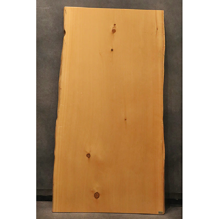 【SOLD OUT】一枚板　ベイヒバ7-45-1(W150cm)　アウトレット品　ダイニングテーブル