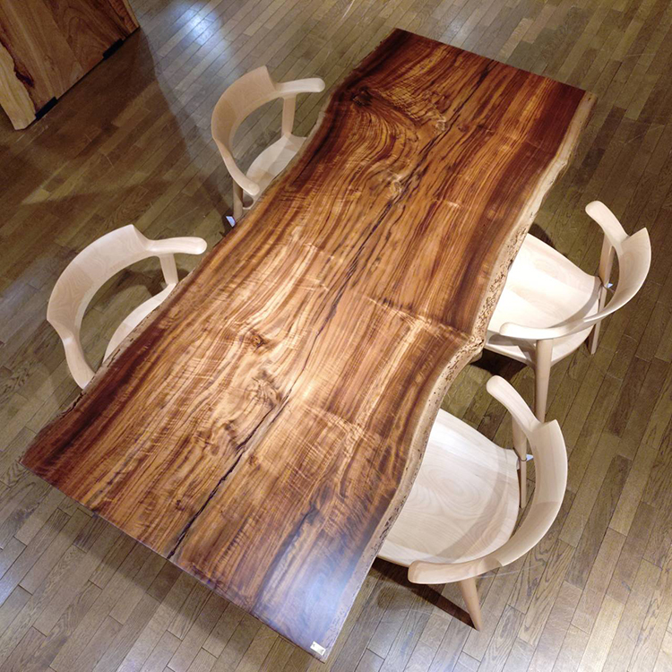 一枚板　クラロウォールナット　CN-253-2711-1　(W2003)　ダイニングテーブル