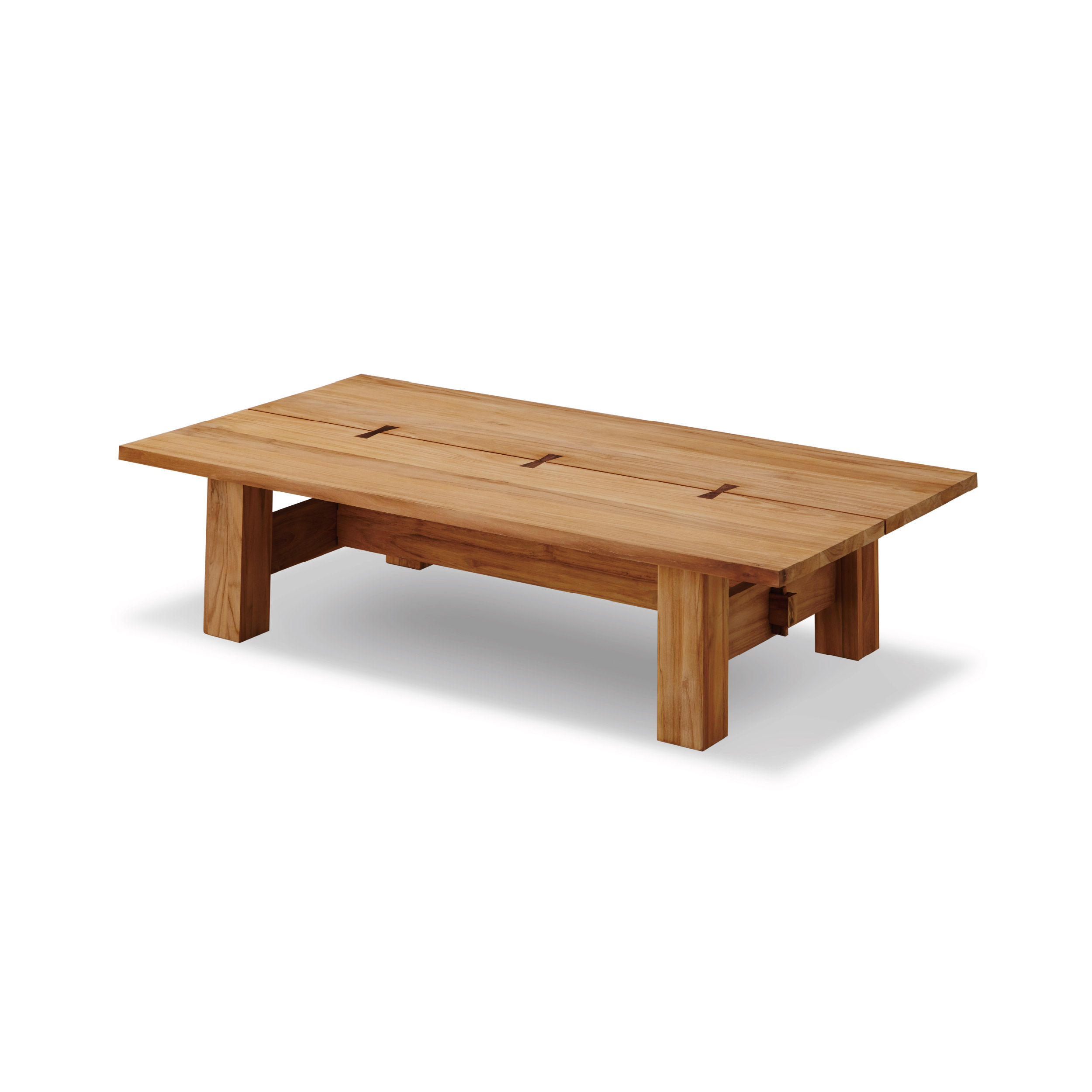 タスカー センターテーブル チーク無垢材｜家具・インテリア通販の関