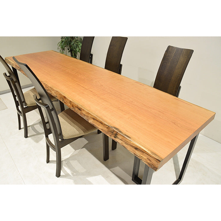 【SOLD OUT】一枚板　チェリー　838173-4　(W2403)　ダイニングテーブル