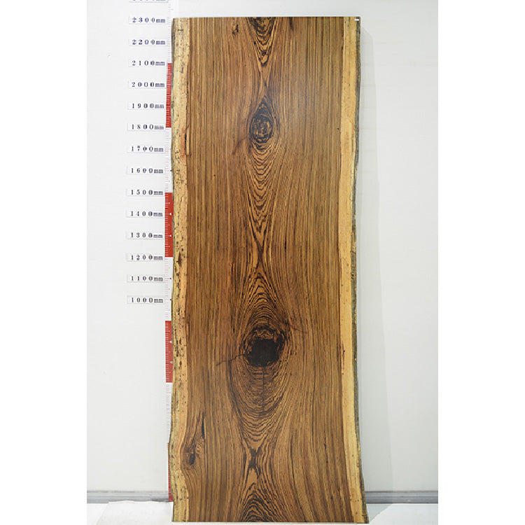 一枚板　ゼブラウッド　1003-3/3-10　(W230cm)　アウトレット品　ダイニングテーブル