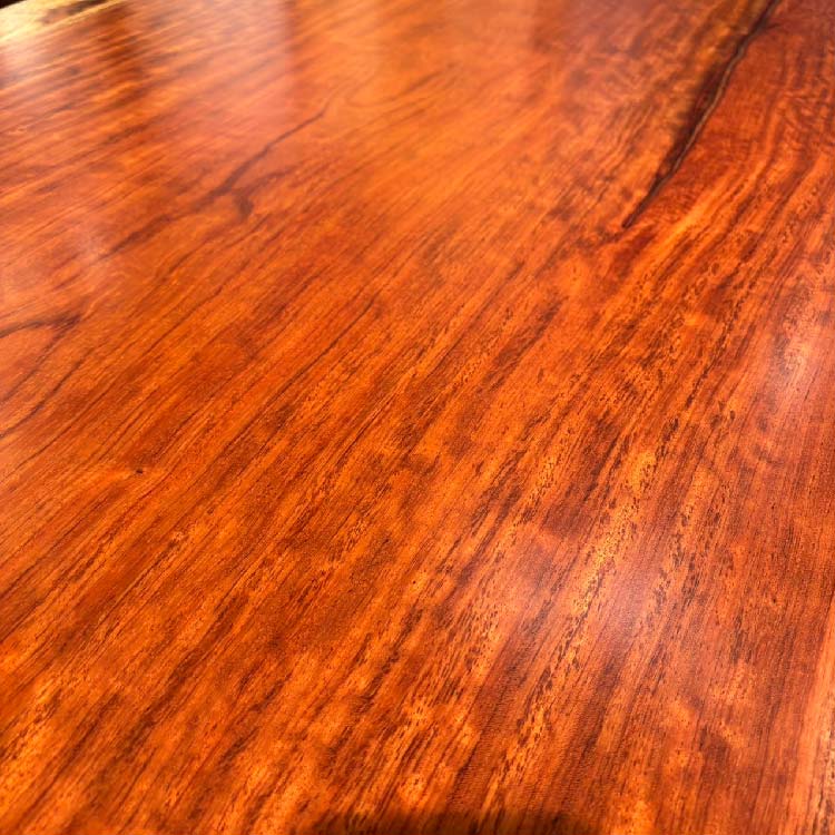 【SOLD OUT】一枚板　ブビンガ　564-2/2-7-2　（W180cm）　ダイニングテーブル