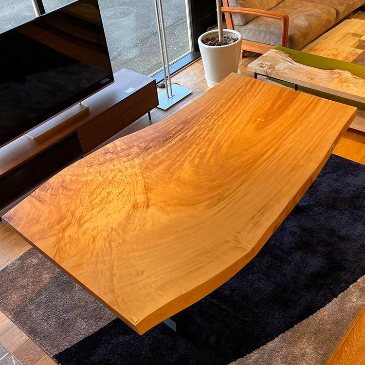 【SOLD OUT】一枚板　トチ(杢)　CN-C1161-3003　(W180cm)