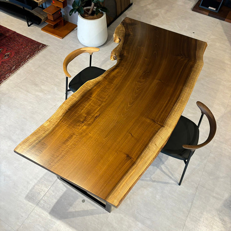 【SOLD OUT】一枚板　ホウ　CN-C1548-3006　(W200cm)　ダイニングテーブル