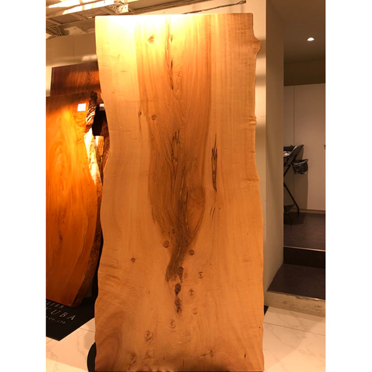 一枚板　トチ　7322-180707　(W210cm)　ダイニングテーブル