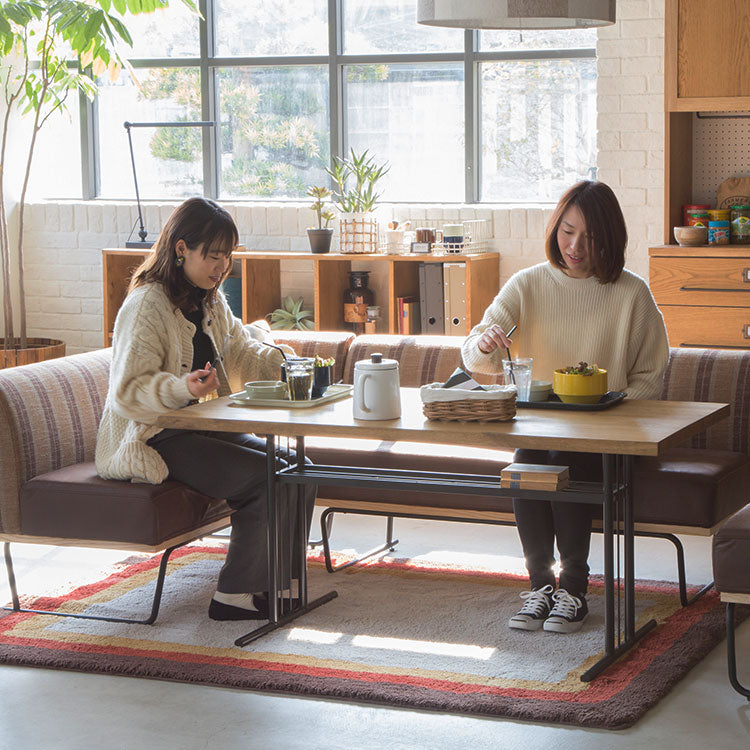 グリット ダイニングテーブル 140cm