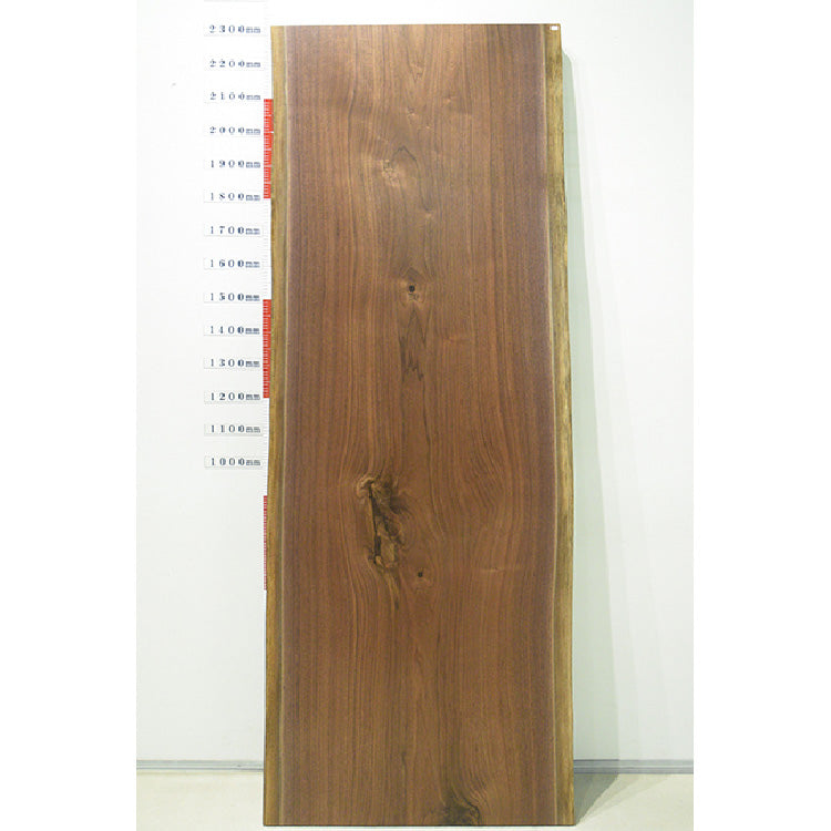 一枚板　ウォールナット　B52-11-2　(W230cm)　アウトレット品　ダイニングテーブル