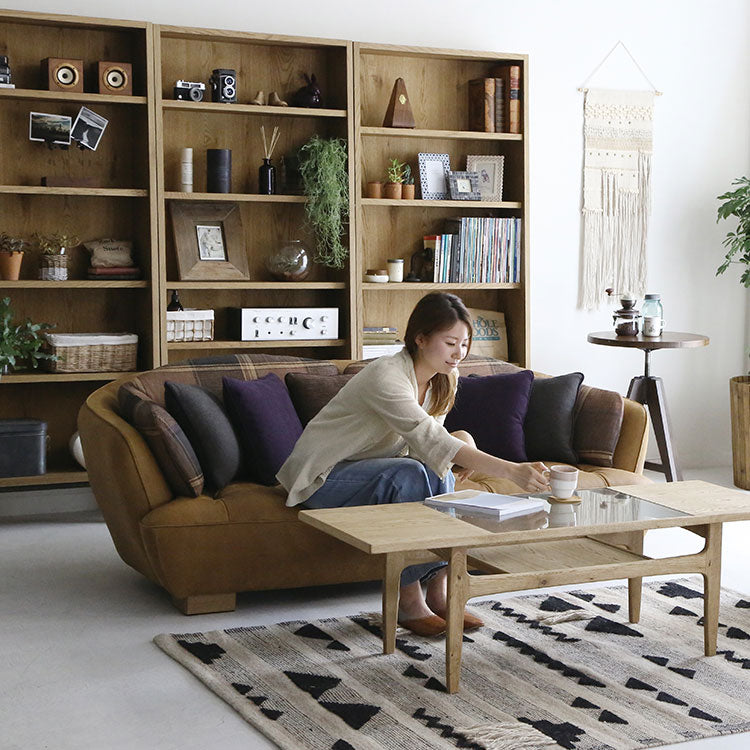 オピアムソファ 2.5人掛け L-1キャメル