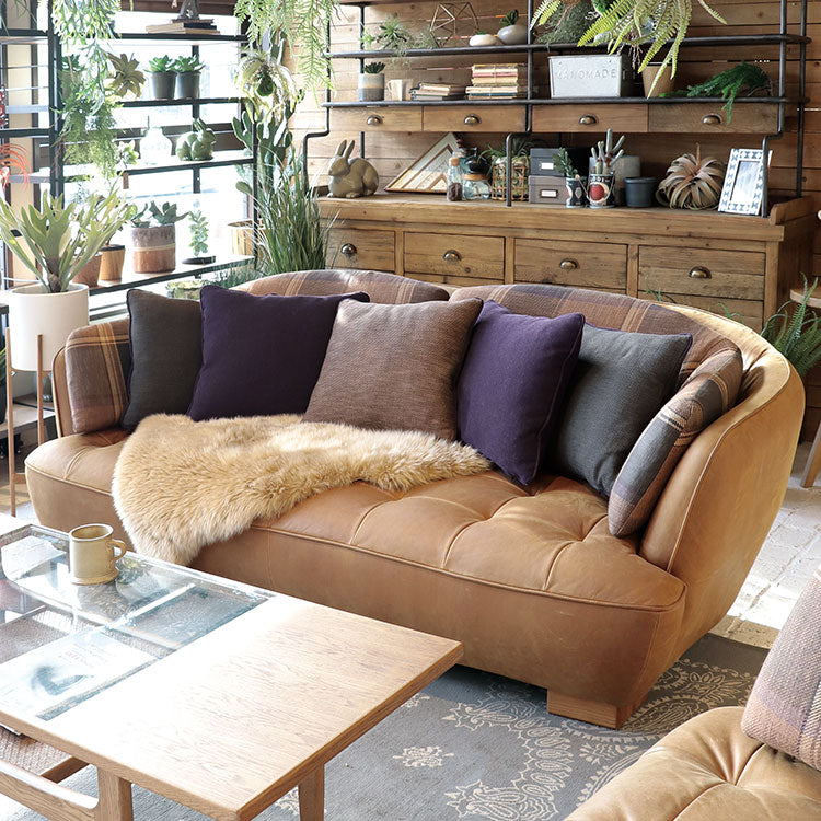 オピアムソファ 2.5人掛け L-1キャメル