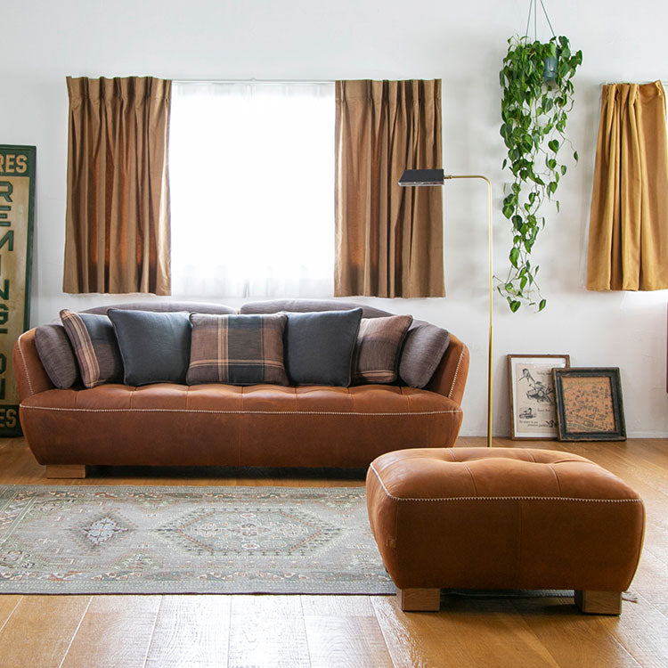 オピアムフレンズソファ 3人掛け L-4ブラウン