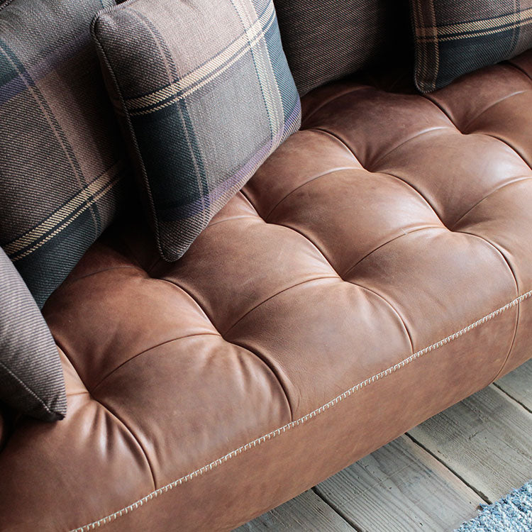 オピアムフレンズソファ 2.5人掛け L-4ブラウン