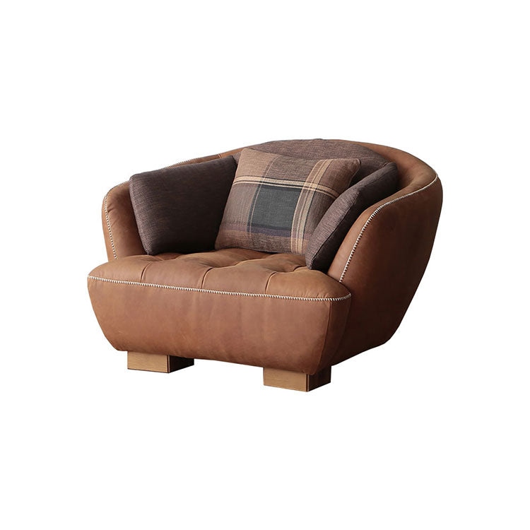 オピアムフレンズソファ 1人掛け L-4ブラウン