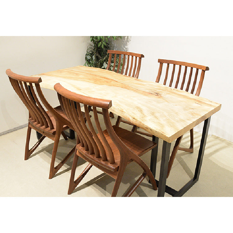 【SOLD OUT】一枚板　トチ　1024-5　(W180cm)　アウトレット品　ダイニングテーブル