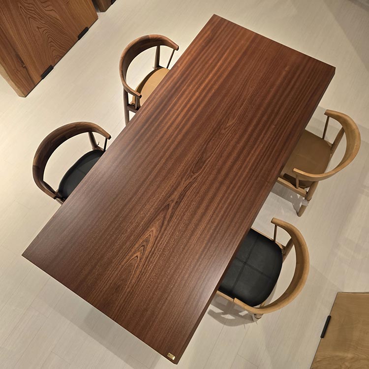 一枚板　サペリ　581-1/2-2-2　(W200cm)　アウトレット品　ダイニングテーブル
