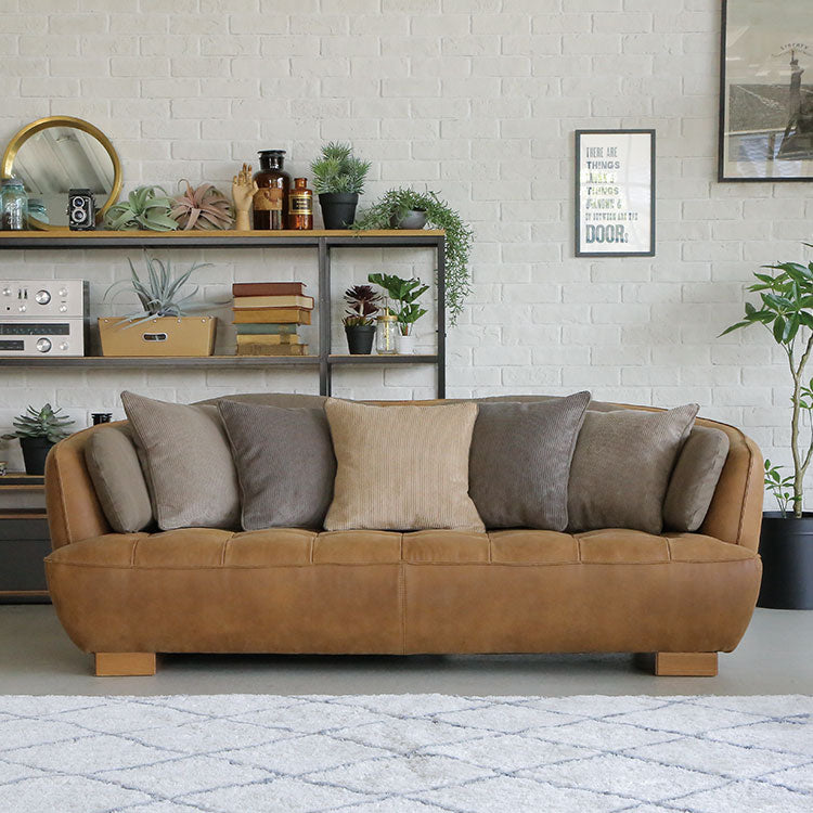 オピアムソファ 2.5人掛け SLTオーカーブラウン