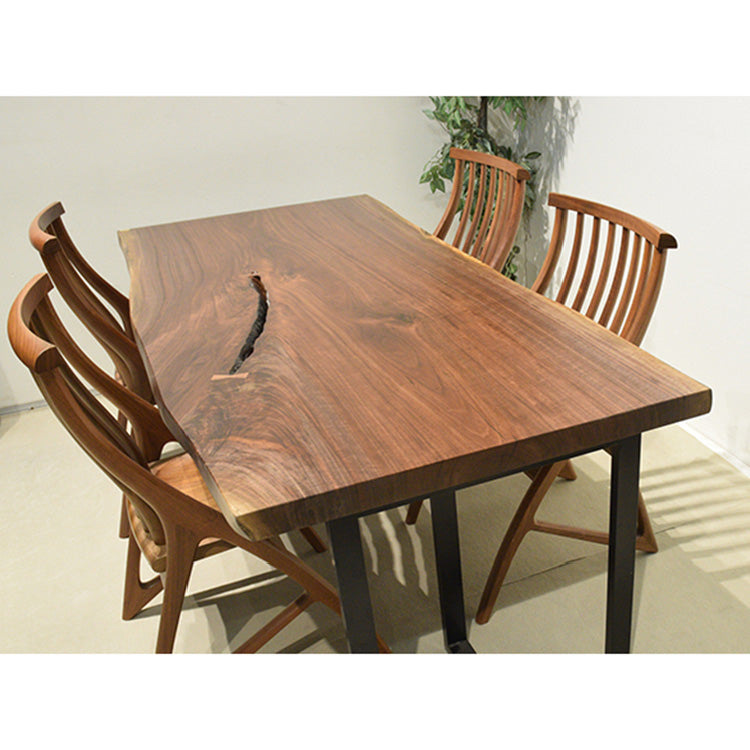 【SOLD OUT】一枚板　ウォールナット　40322-6-1　(W200cm)　アウトレット品