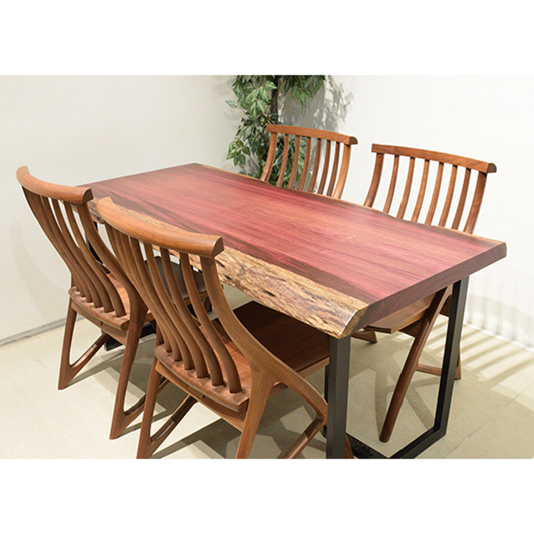 【SOLD OUT】一枚板パープルハート　644-2/2-10-2　(W160cm)　アウトレット品