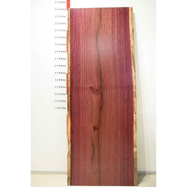 一枚板　パープルハート(杢)　647-2/2-8　(W240cm)　ダイニングテーブル
