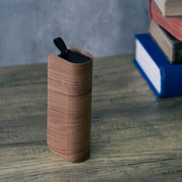 曲木のメガネケース　スライド型