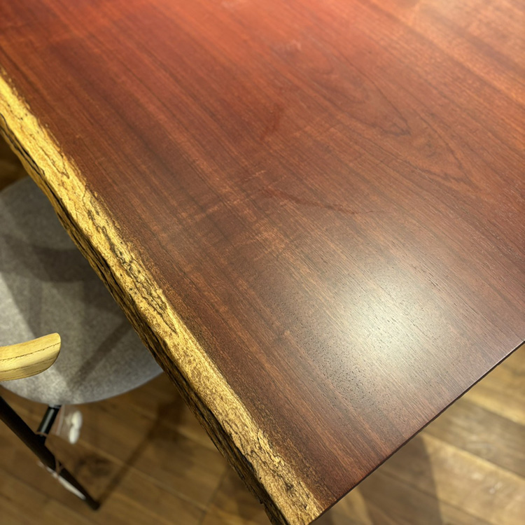 一枚板　パープルハート　644-1/2-2-2　(W180cm)　アウトレット品