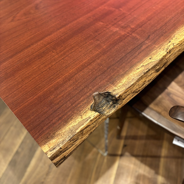 一枚板　パープルハート　644-1/2-2-2　(W180cm)　アウトレット品