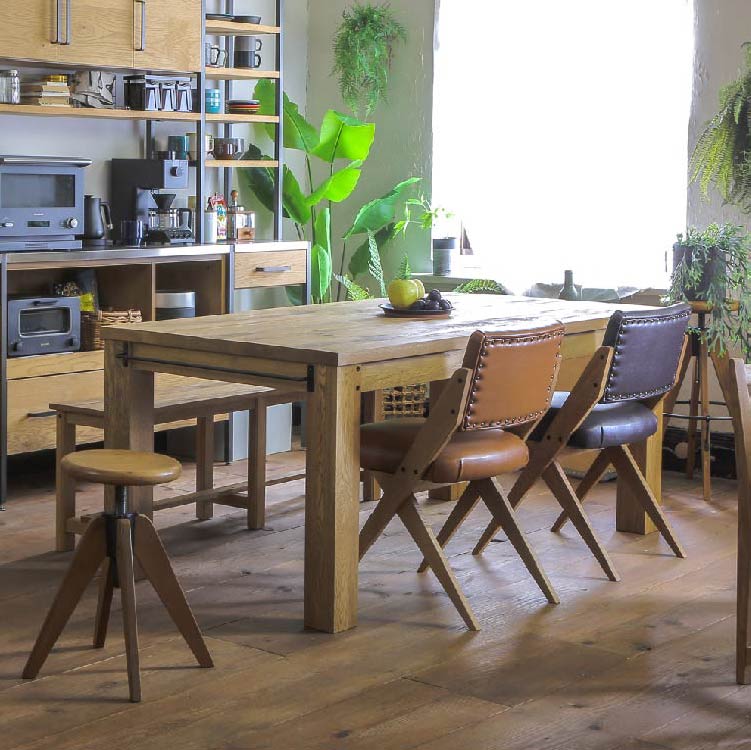 ゼット ダイニングチェア 肘付