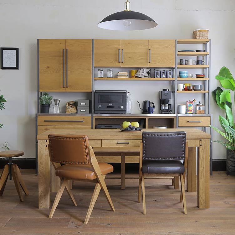 ゼット ダイニングチェア 肘付