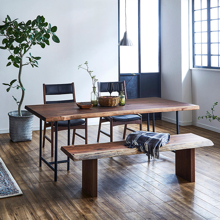 【ダイニング用】 クラディスチール脚Ⅲ　ブラック　※2本1組