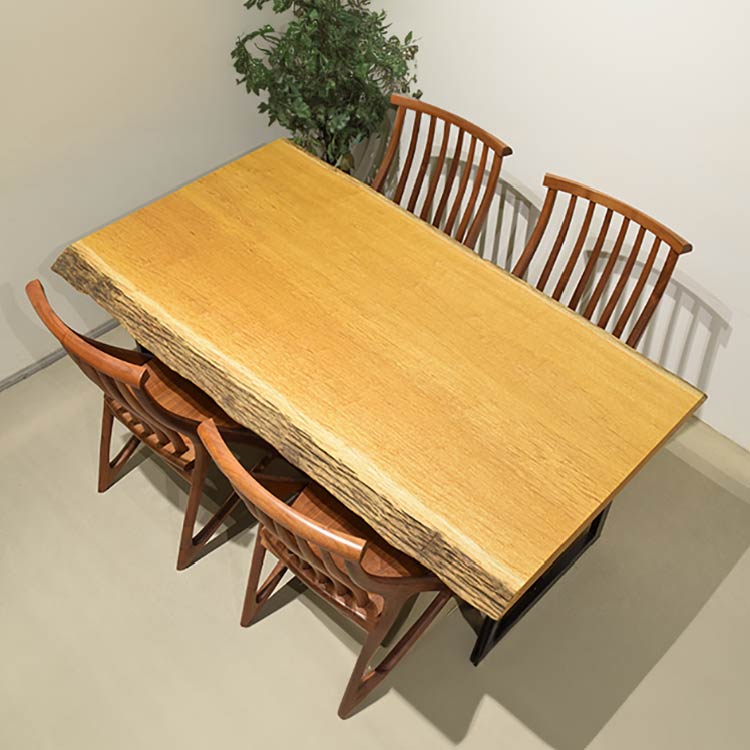 【SOLD OUT】一枚板　モビンギ　131029-3712-2(W180cm)　ダイニングテーブル