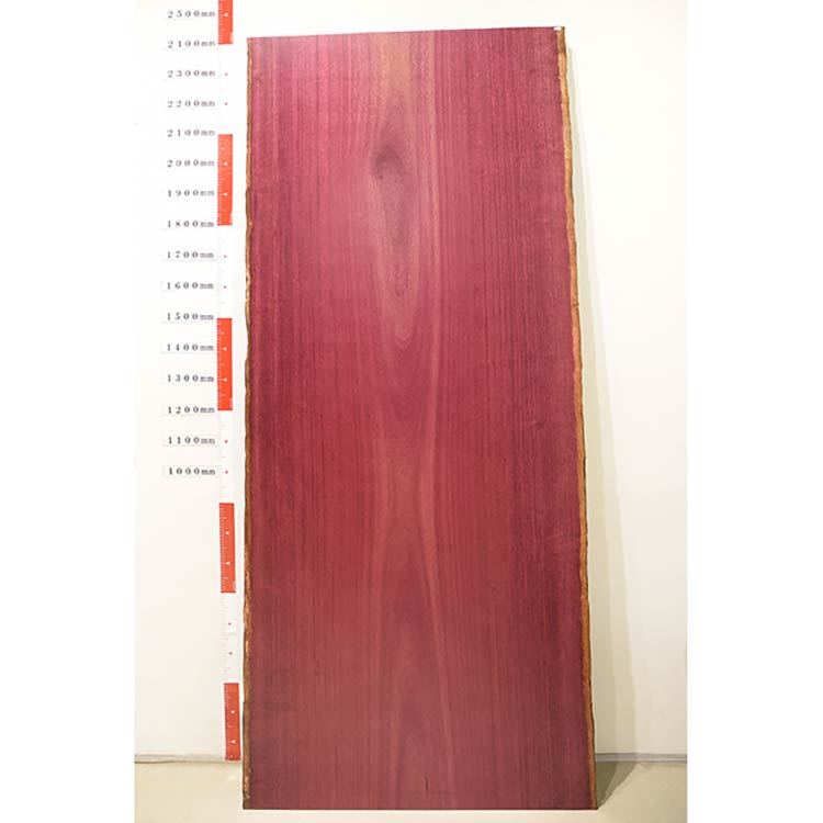 【SOLDOUT】一枚板　パープルハート　605-1/2-10-3　(W240cm)　アウトレット品