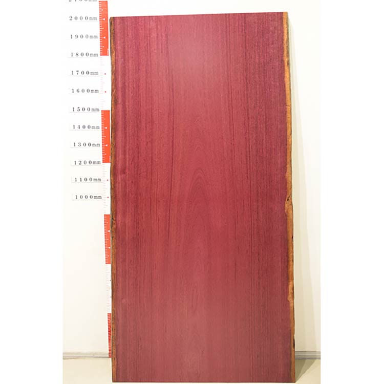 一枚板　パープルハート　605-1/2-11-1　(W200cm)　アウトレット品