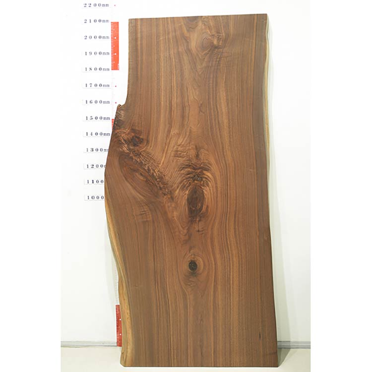 【SOLD OUT】一枚板　ウォールナット　129808-11　(W210cm)　アウトレット品