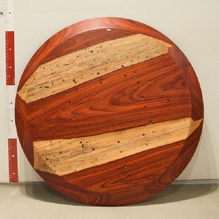 【SOLD OUT】3枚ハギ　ハギ/丸テーブル　パドック789-8-1+8-2+8-3(W98cm)