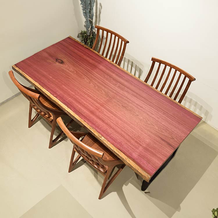 【SOLD OUT】一枚板　パープルハート　702-2/2-8-1　(W200cm)　アウトレット品