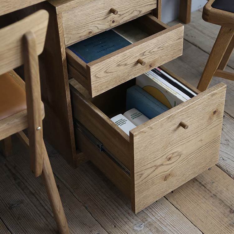 エール デスク ワゴン 3段