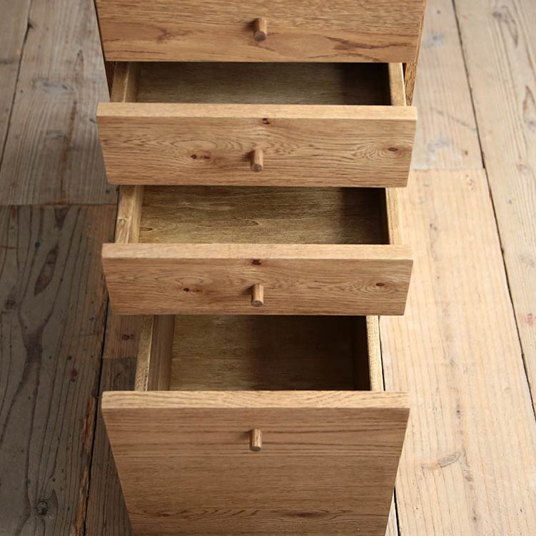 エール デスク ワゴン 3段