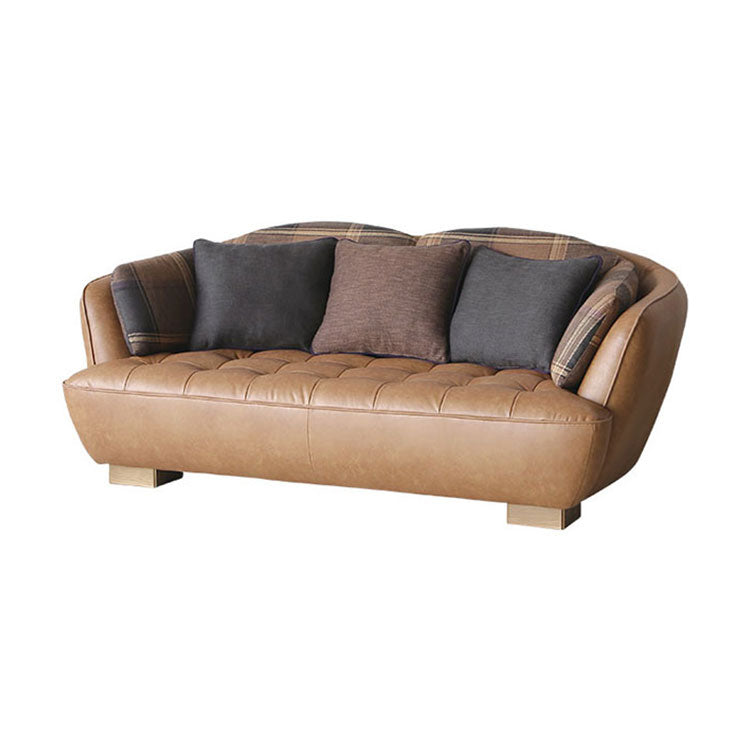オピアムソファ 2.5人掛け リサイクルレザーキャメル