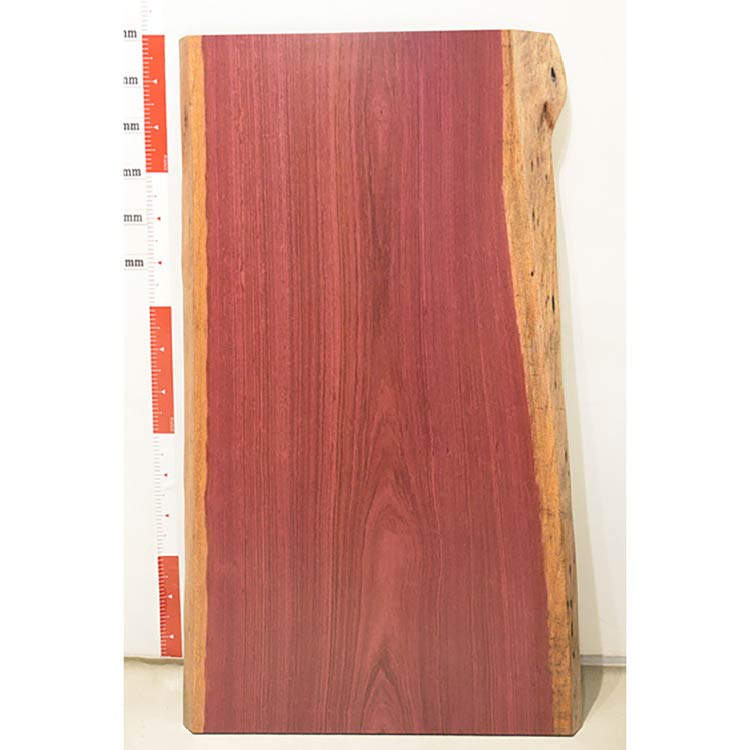 【SOLD OUT】一枚板　パープルハート　604-3/3-5-2　(W150cm)　アウトレット品