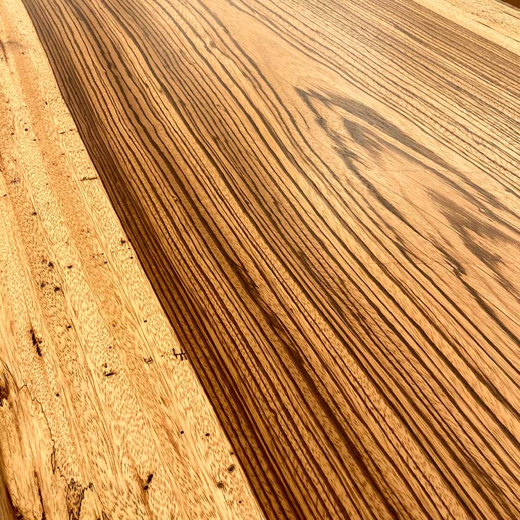 一枚板　ゼブラウッド　1001-2/2-11-2　(W200cm)　ダイニングテーブル