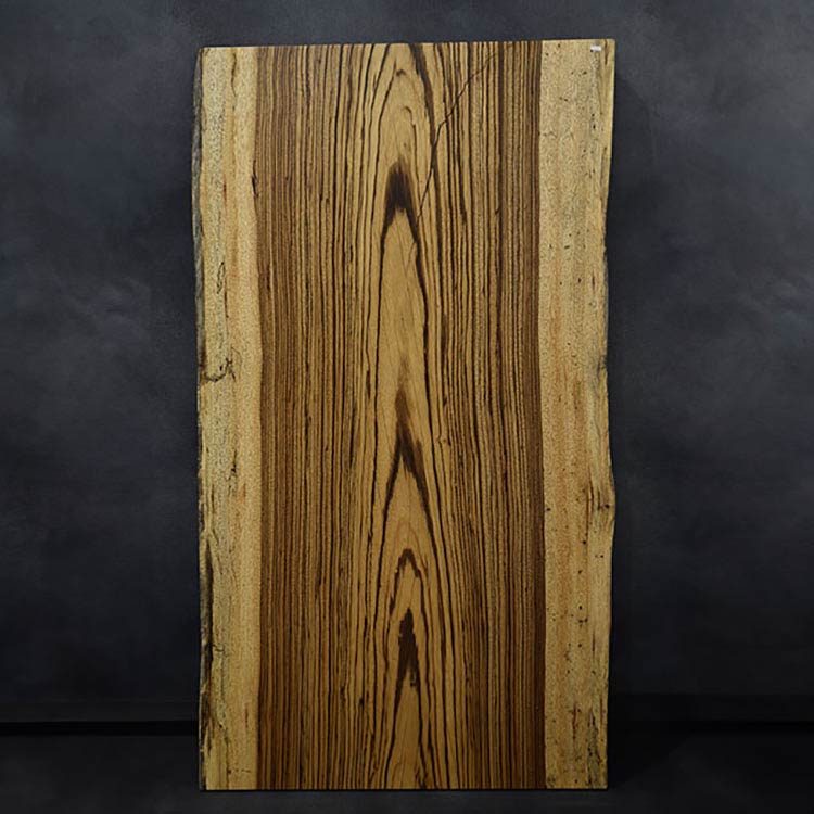 【SOLDOUT】一枚板　ゼブラウッド　1001-2/2-12-2　(W150cm)　アウトレット品