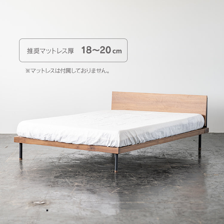 ジモティー見た！で5%OFF【ダブルベッド】関家具(ベッドフレーム) UNIK