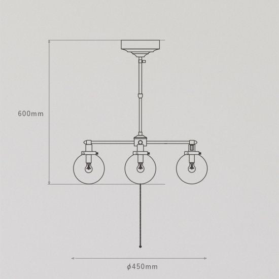 ムーンクロス シーリングランプ