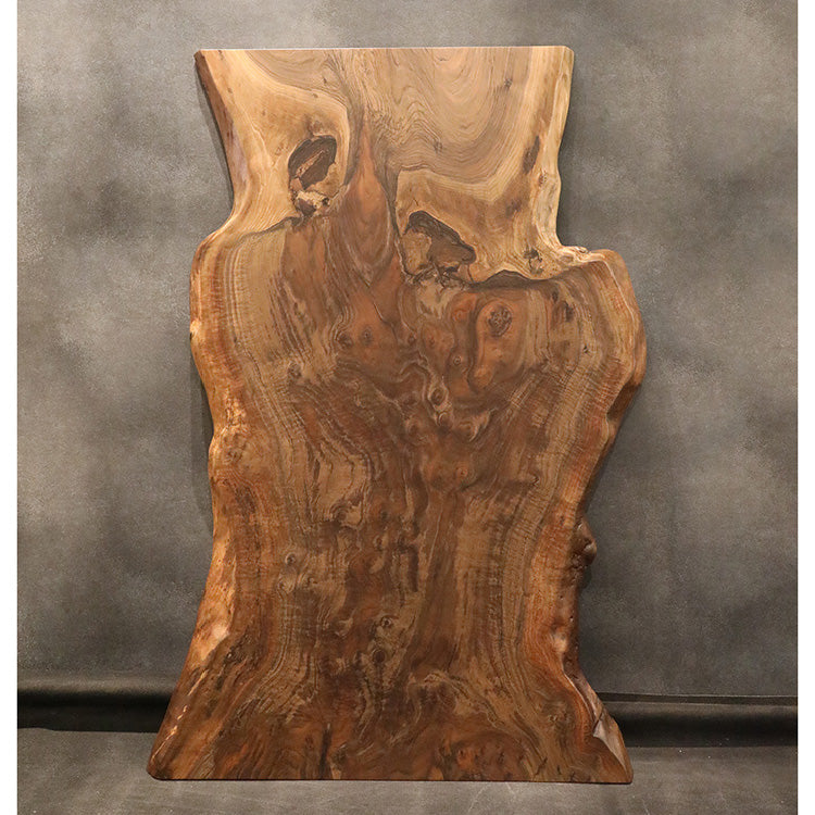 【SOLD OUT】一枚板　クラロウォールナット(杢)　318-5　(W150cm)